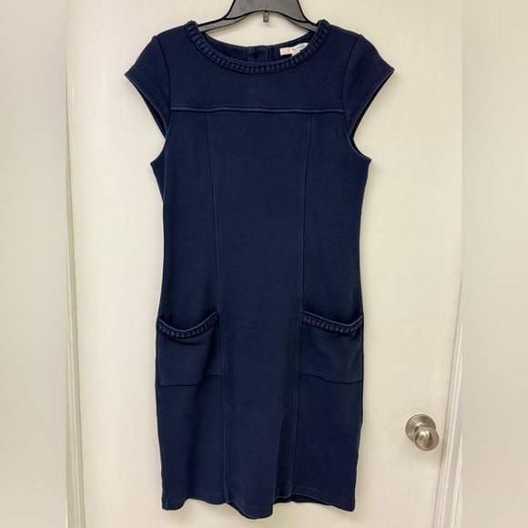 Boden Navy Mini Dress Size 10 - Picture 1 of 3